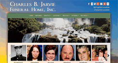 Desktop Screenshot of jarviefuneralhome.com